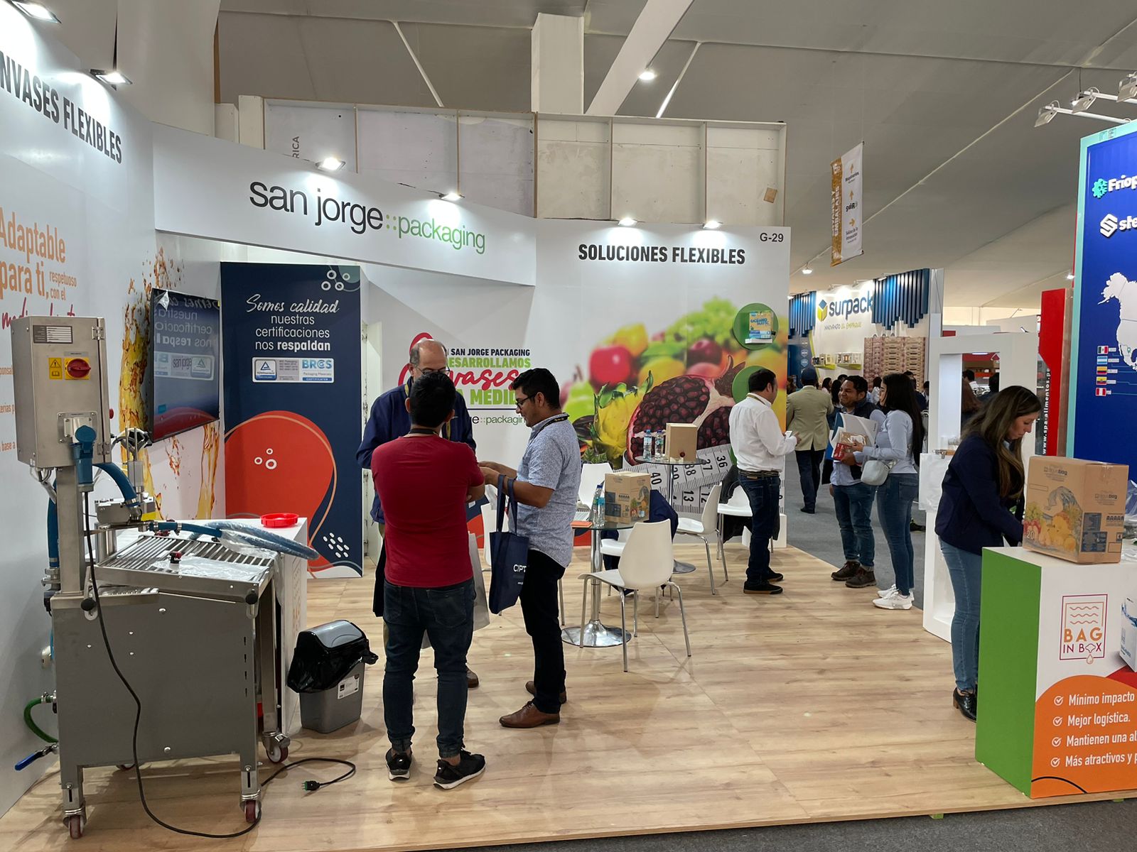 SJP presente en expoalimentaria 2023